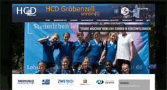 Desktop Screenshot of hcdgroebenzell.de